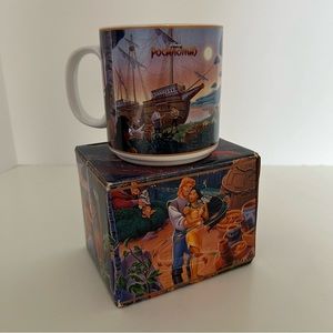 Vintage Disney Pocahontas Mug with Beautiful Bright Graphics.